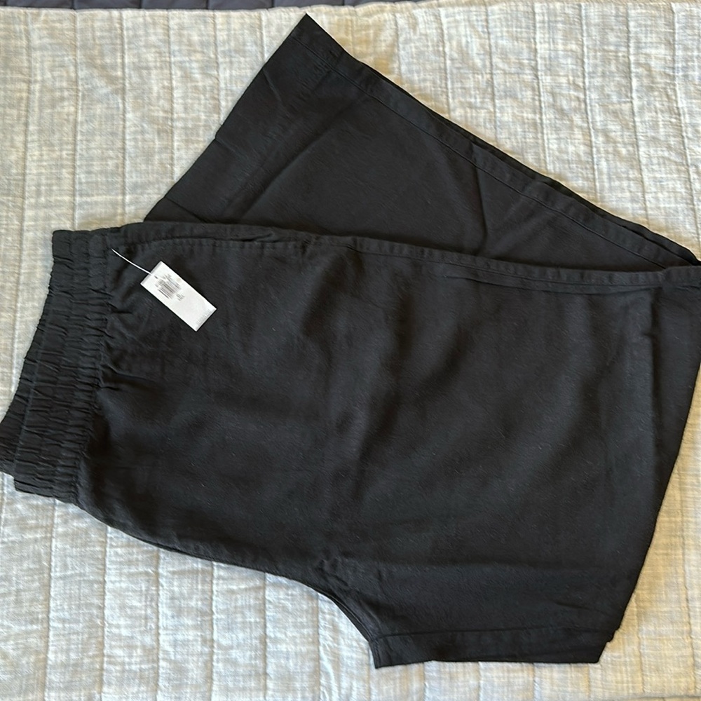 Old Navy High-Waisted Linen-Blend Wide-Leg